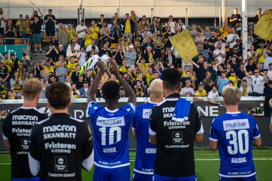 Tross tap mot Lillestrøm var støtten på bortefeltet fantastisk