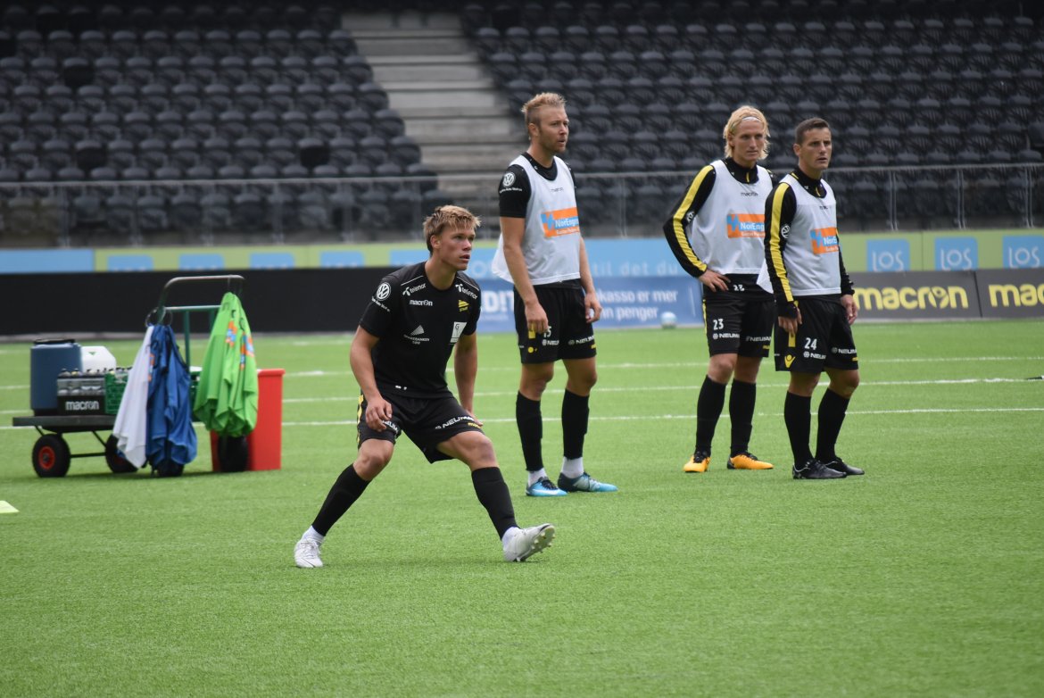 Eirik Wichne i aksjon.