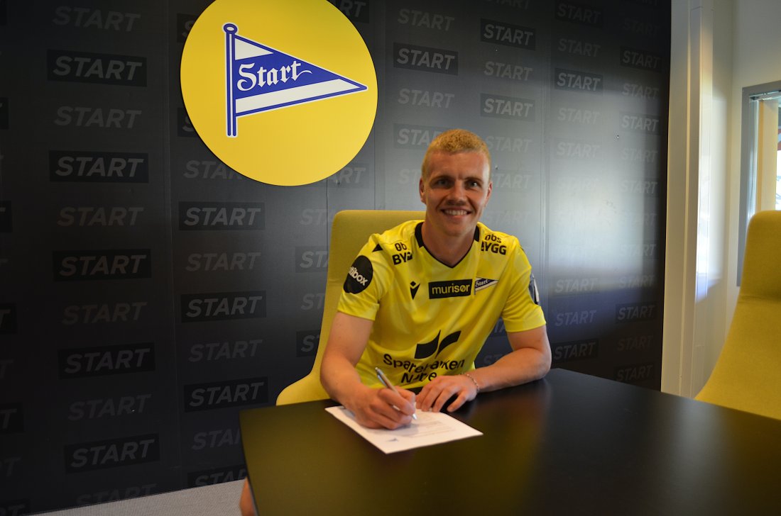 Jens skriver under på en kontrakt med Start ut 2029.