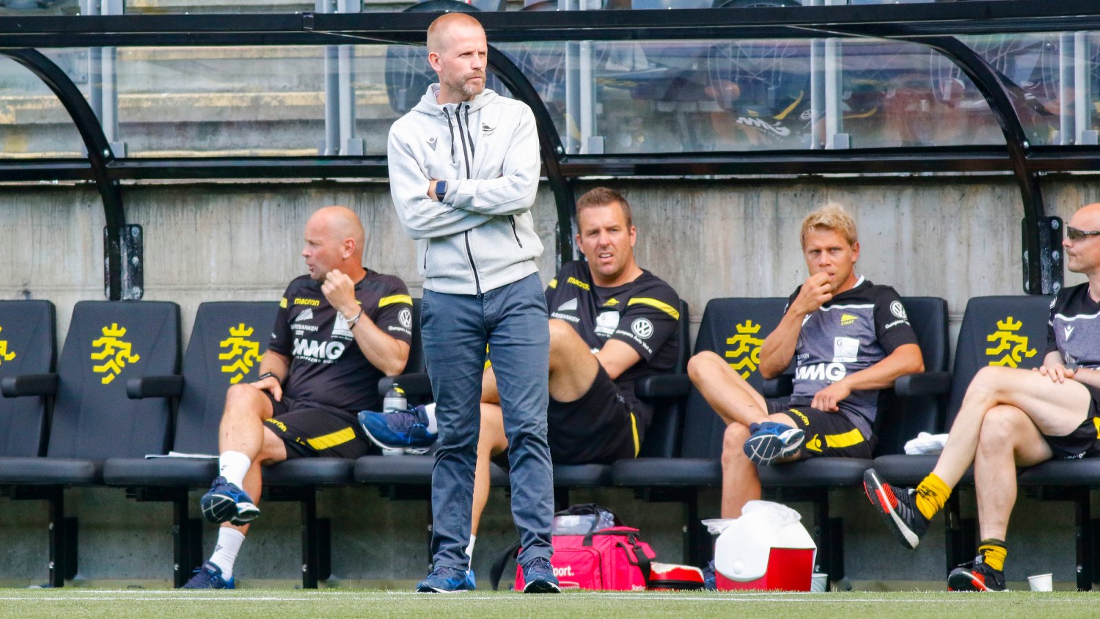 Joey Hardarson under årets første Eliteserie-kamp på Sparebanken Sør Arena. Foto: Tor Erik Schrøder / NTB scanpix