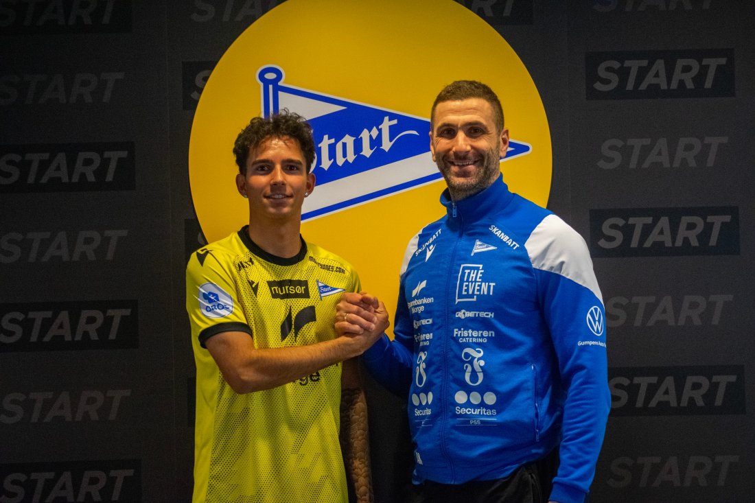 Alexander er klar for Eliteserien sammen med hovedtrener Azar Karadas