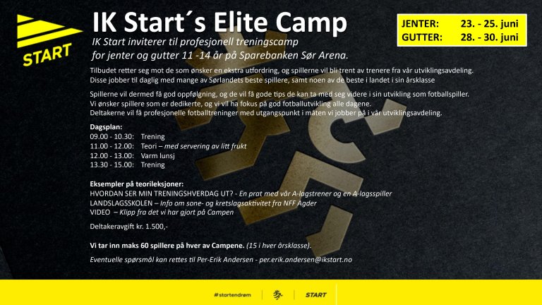 Elitecamp Start 2021