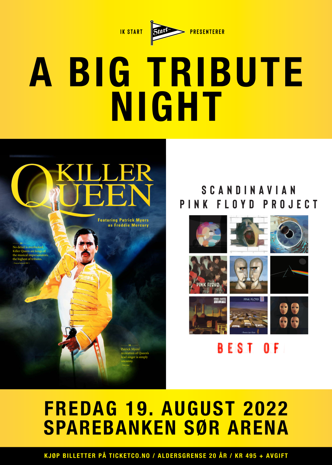 A big tribute night