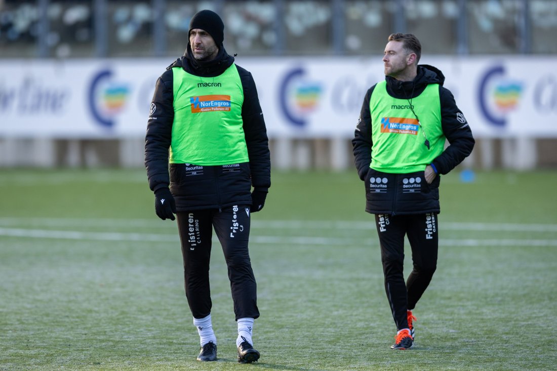 Jamie ble en del av teamet til Azar tidligere i år. Her fra en trening i sesongoppkjøringen. Foto: Daniel Haus (arkivbilde).