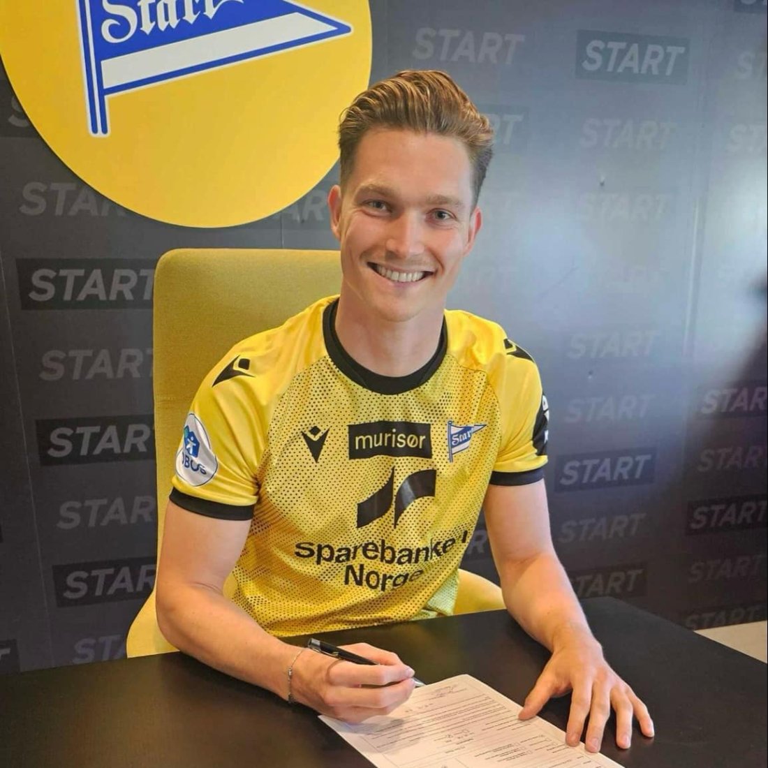 Markus Soomets kan på lørdag få sin debut i OBOS-ligaen for oss.