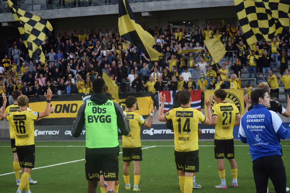 Det ble seier i forrige kamp mot Odd. Nå venter Hødd til ny runde i OBOS-ligaen i morgen.