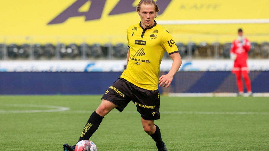 Mikael har en lang historie i Start og gleder seg til de to neste årene på Sparebanken Sør Arena. Foto: Tor Erik Schrøder.