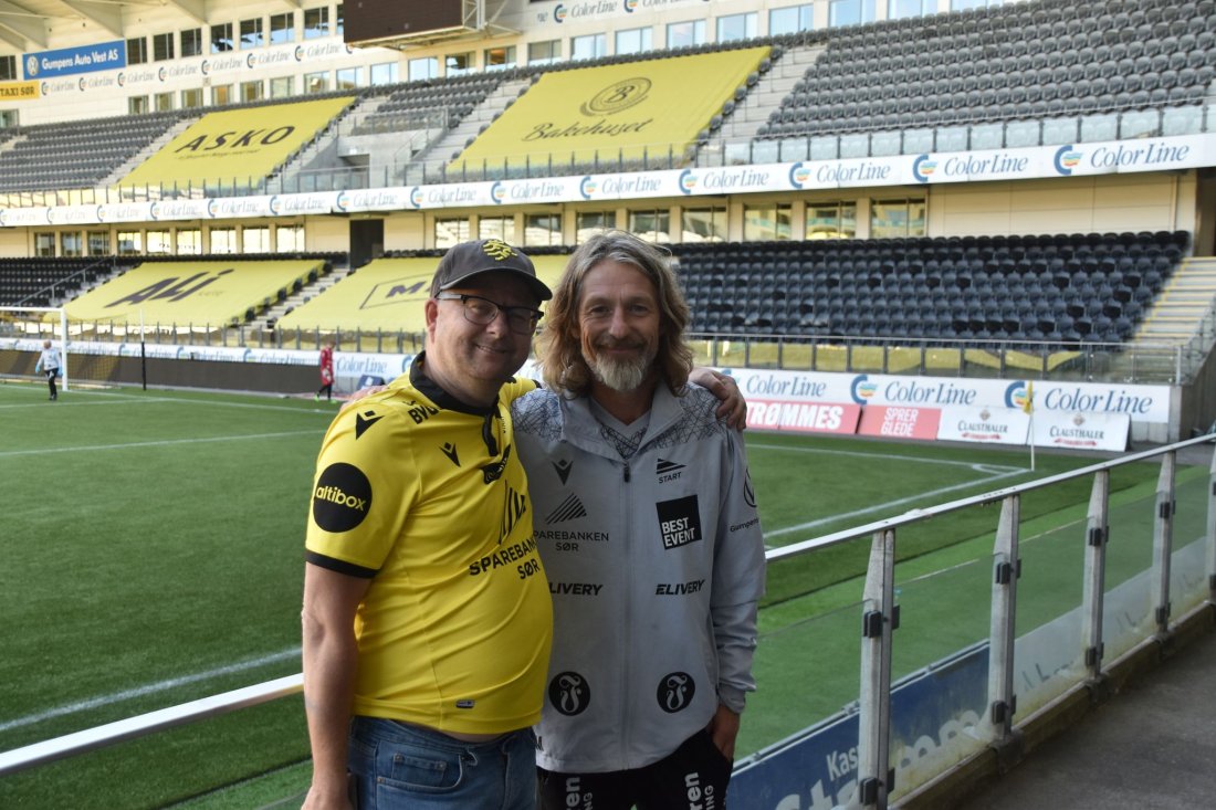 Ole Gilboe Hermansen Erik Mykland Sparebanken Sør Arena.jpg