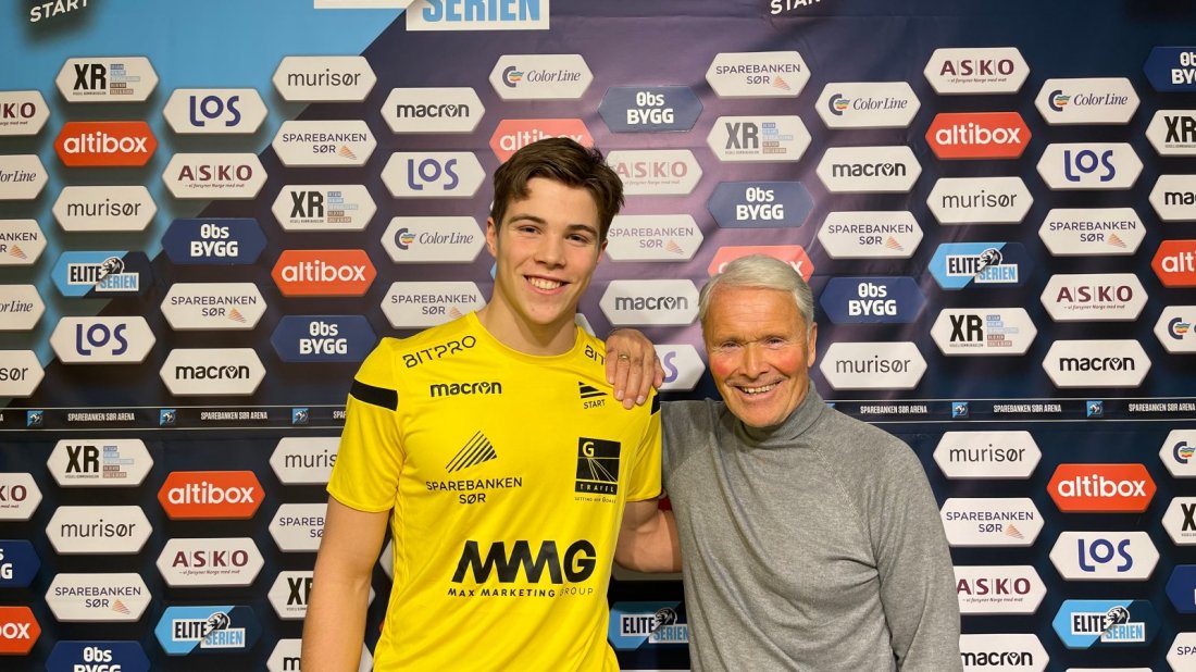 Ruthford har trent flere unge keepere gjennom årene, blant annet vår førstekeeper, Jasper Silva Torkildsen.