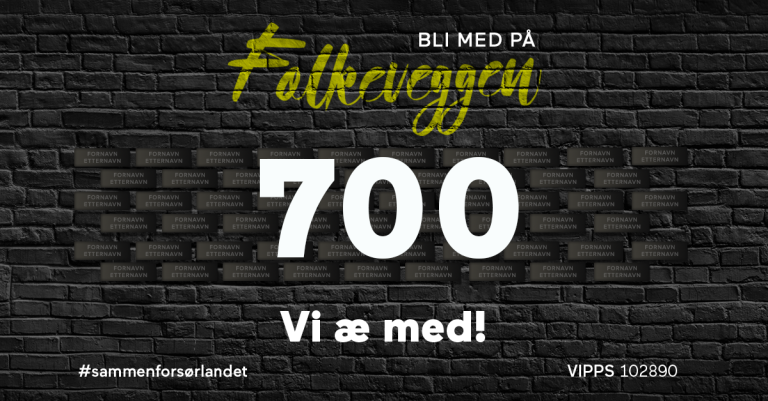 Folkeveggen 700