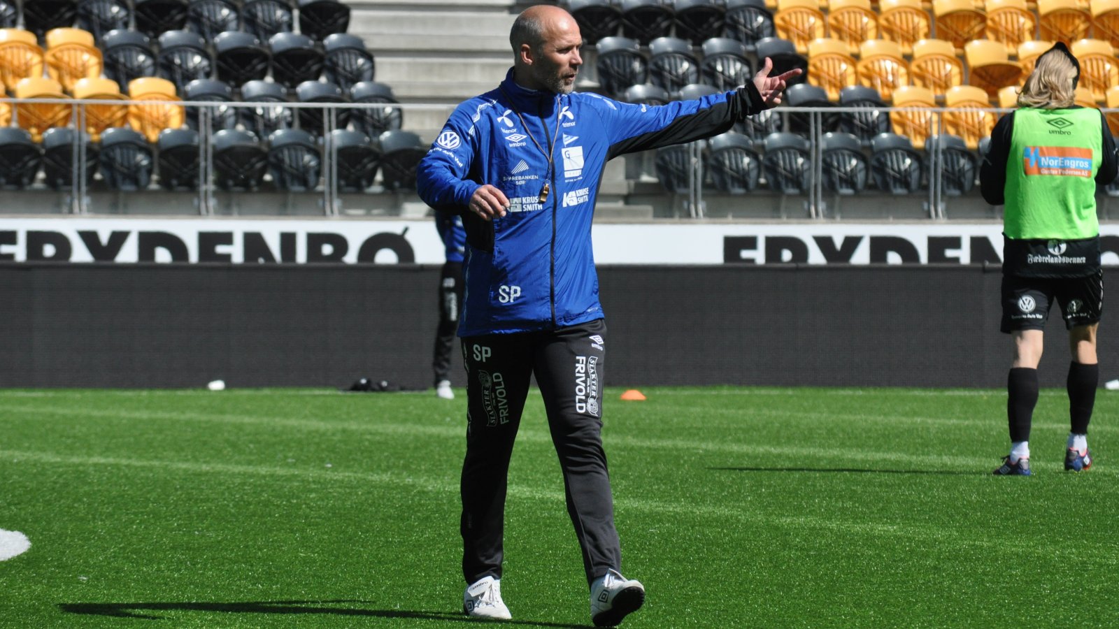 Steinar Pedersen trening instruerer