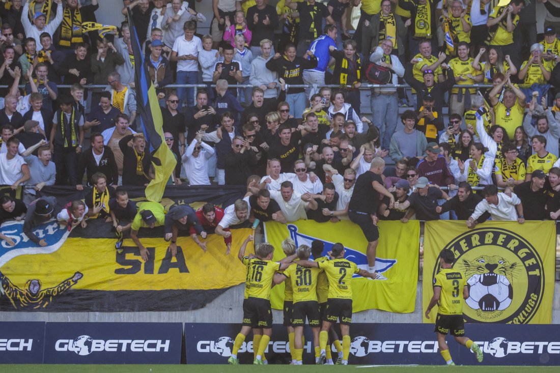 Vi gleder oss til flere flotte øyeblikk på stadion med Sparebanken Norge på brystet!
