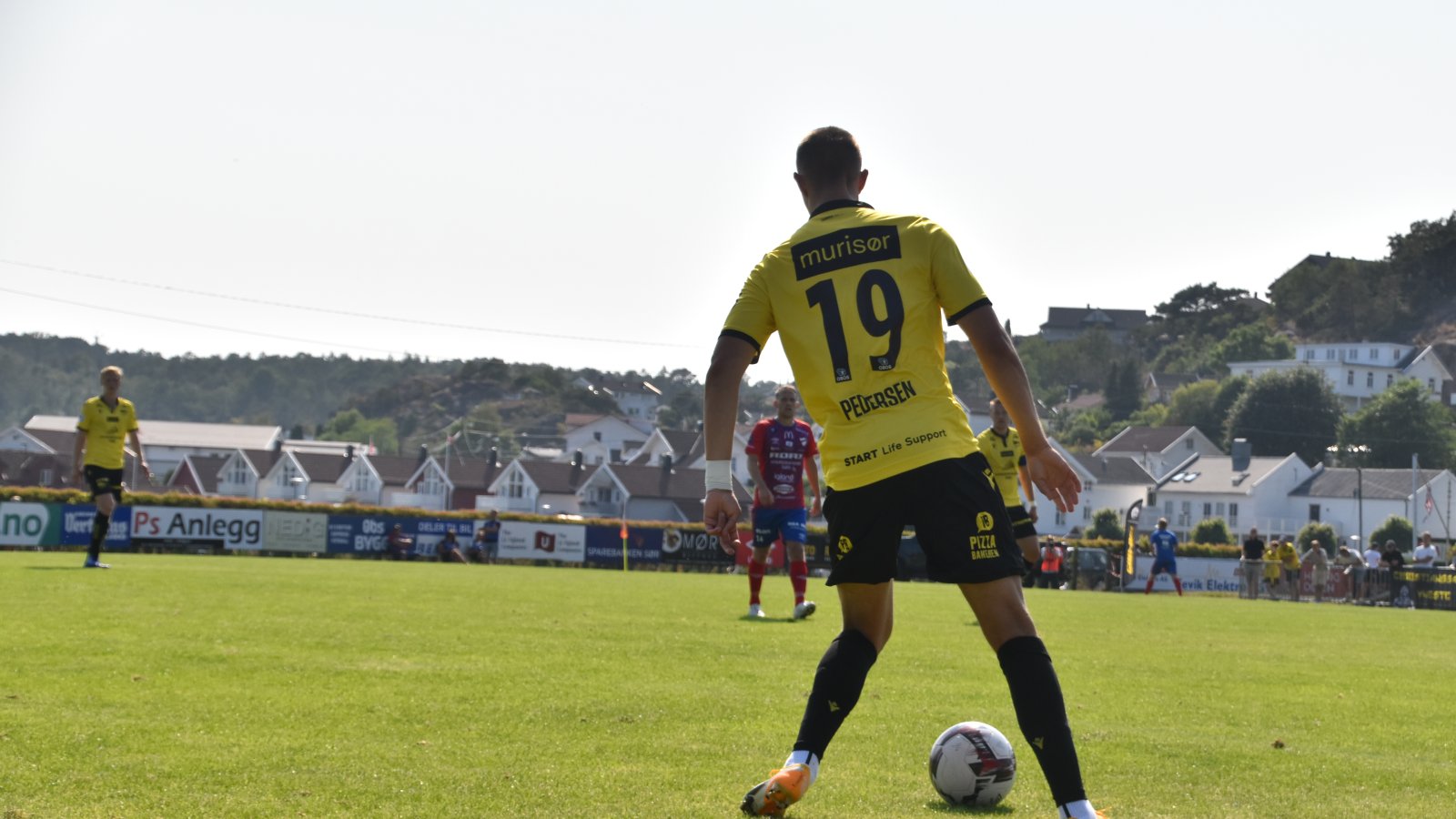 Emil Pedersen fikk 20 minutter mot Express på lørdag.