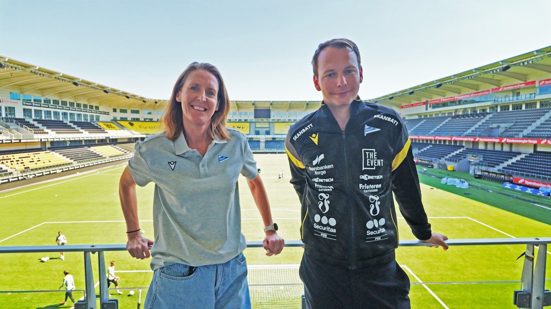 Daglig leder i Start, Vibeke Johannesen, er fornøyd med å få Fredrik på plass!