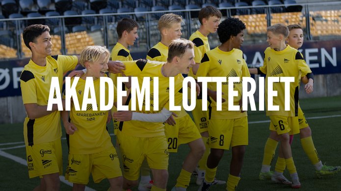 Vinnertall for Akademi-lotteriet Start - HamKam