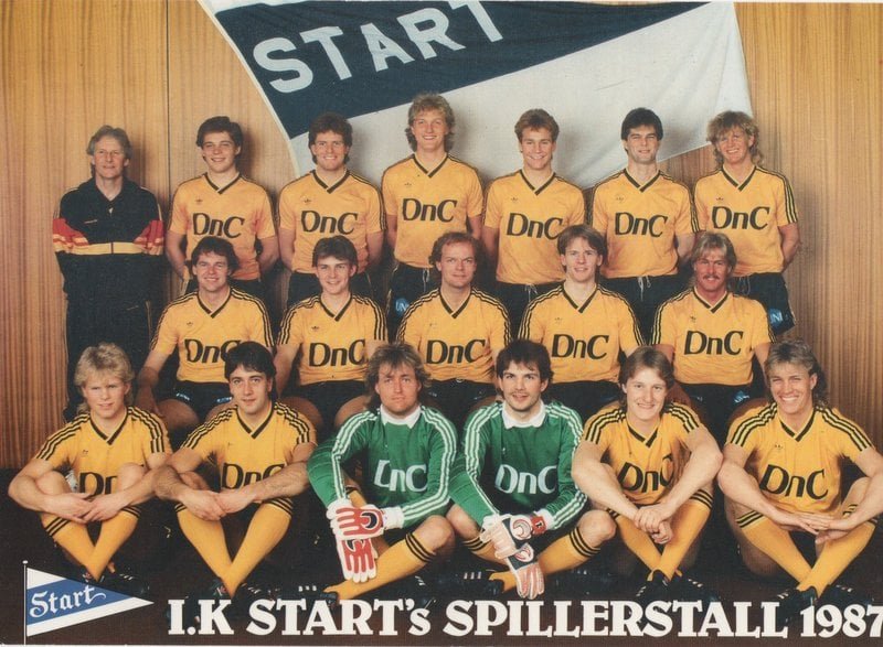 IK Start spillerstall 1987