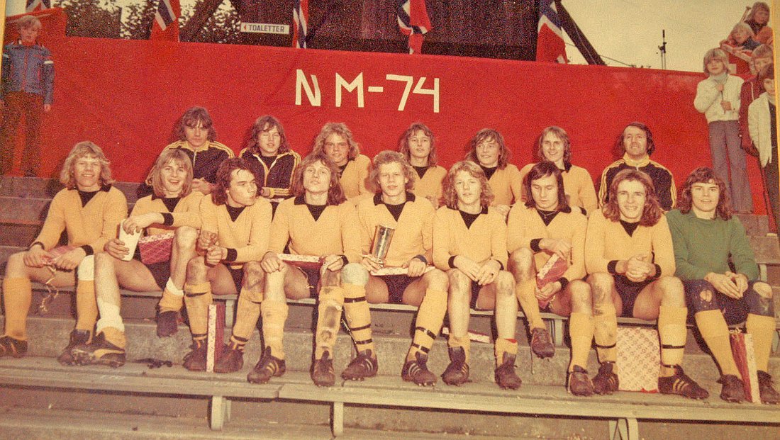 In 1974, the junior team were crowned Norwegian champions