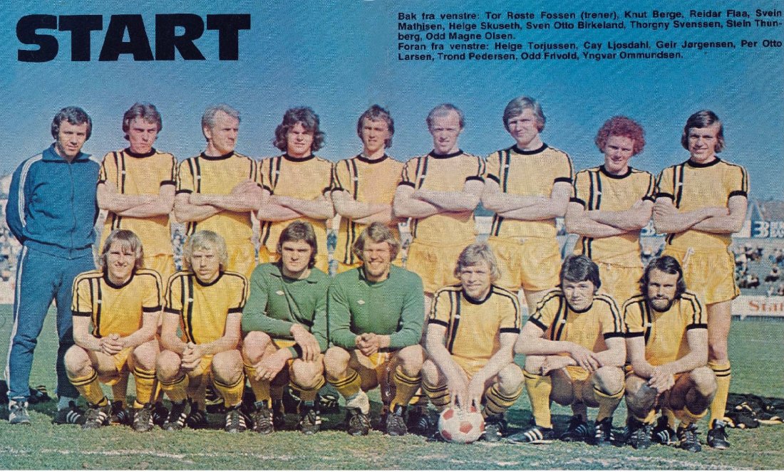 IK Start team photo, season 1976