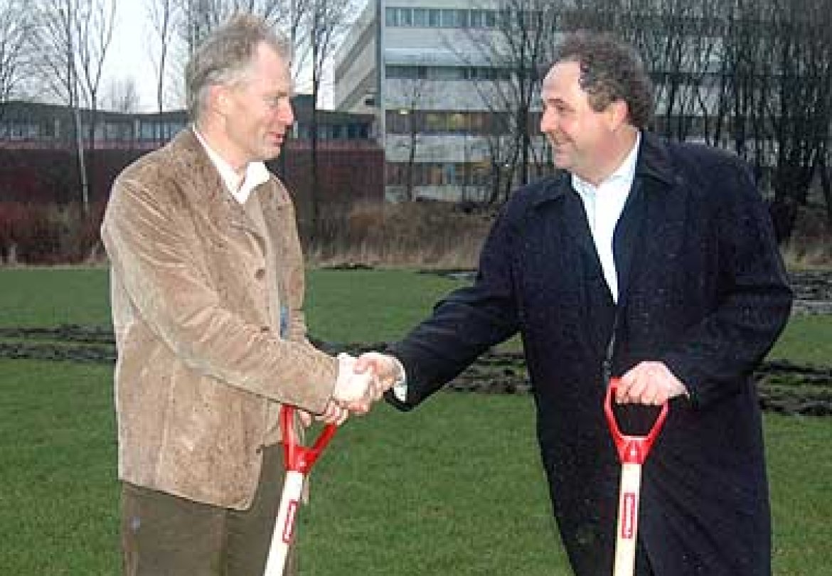 Byggingen av Sør arena / Start